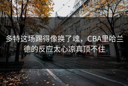 多特这场踢得像换了魂，CBA里哈兰德的反应太心凉真顶不住